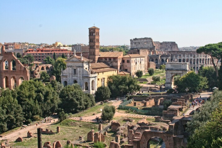 Relics of the Roman Empire in Istanbul